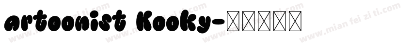 artoonist Kooky字体转换